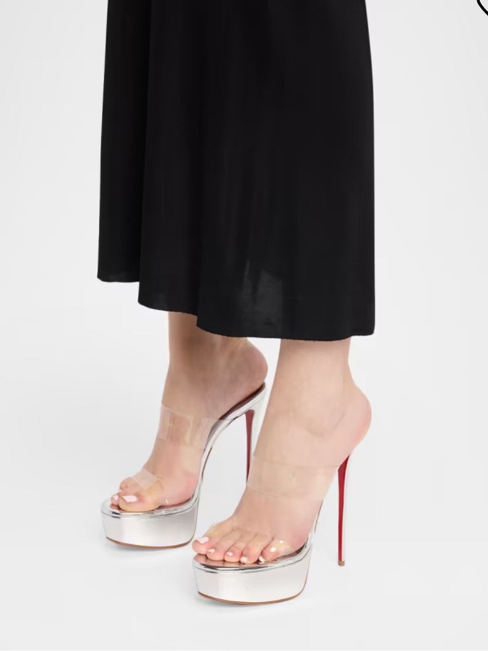 Christian Louboutin Just Nothing Silver